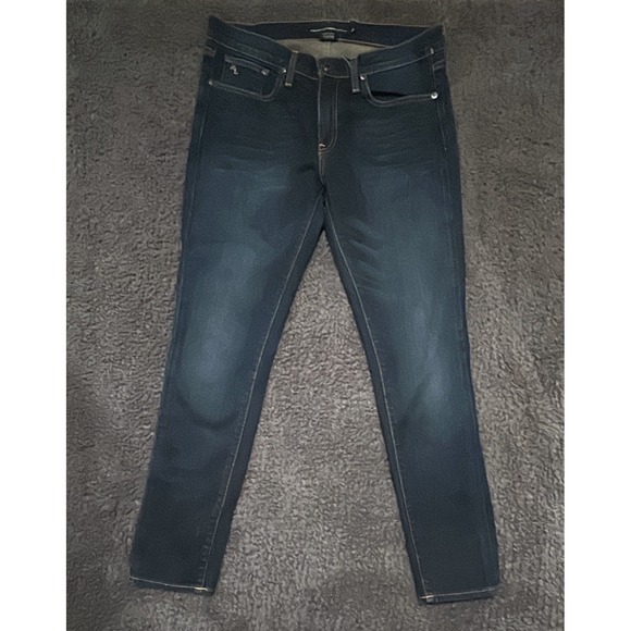 Ralph Lauren Sport Women's Dark Wash Mid Rise Jeans Denim Pants 29x31 - Picture 1 of 9